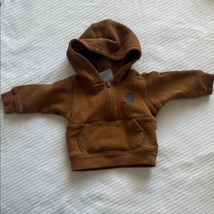 Carhartt Baby Infant Tan Hoodie 3 Months